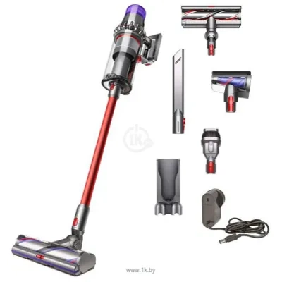 Dyson Outsize Vacuum SV29 Nickel/Red